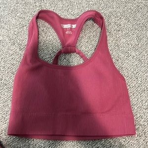 forever 21 sports bra, pinkish, large